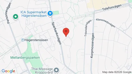 Apartments for rent i Stockholm South - kort over placeringen