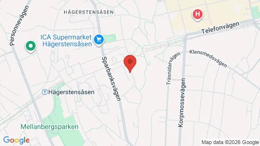 Apartments for rent i Stockholm South - kort over placeringen
