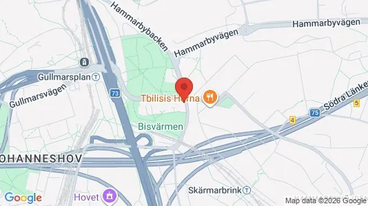 Apartments for rent i Stockholm South - kort over placeringen