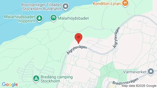 Apartments for rent i Stockholm South - kort over placeringen