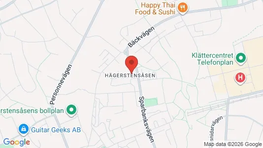Apartments for rent i Stockholm South - kort over placeringen