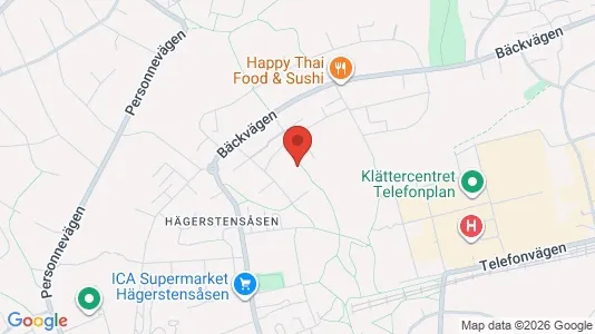 Apartments for rent i Stockholm South - kort over placeringen