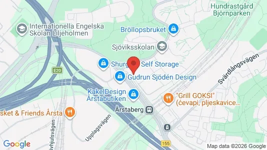 Apartments for rent i Södermalm - kort over placeringen