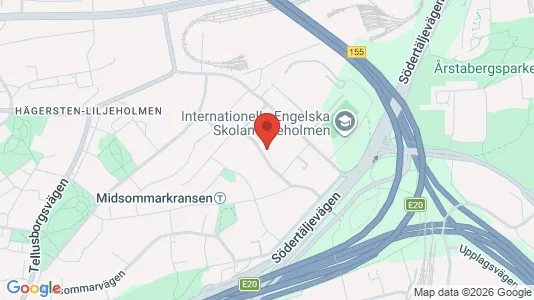 Apartments for rent i Stockholm South - kort over placeringen