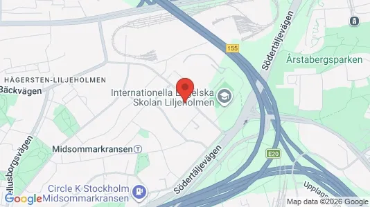 Apartments for rent i Stockholm South - kort over placeringen