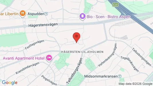 Apartments for rent i Stockholm South - kort over placeringen