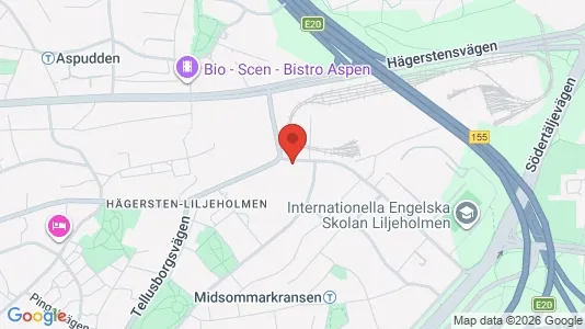 Apartments for rent i Stockholm South - kort over placeringen