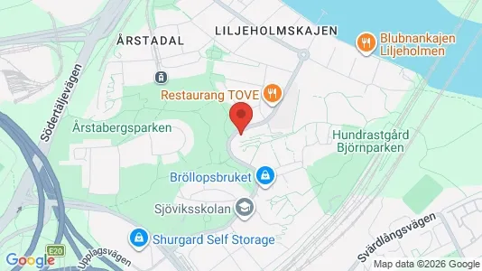Apartments for rent i Södermalm - kort over placeringen