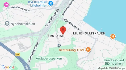 Apartments for rent i Södermalm - kort over placeringen