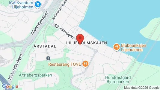 Apartments for rent i Södermalm - kort over placeringen