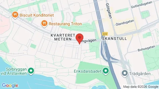 Apartments for rent i Södermalm - kort over placeringen