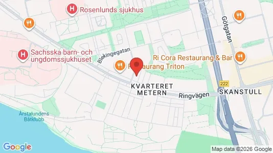 Apartments for rent i Södermalm - kort over placeringen