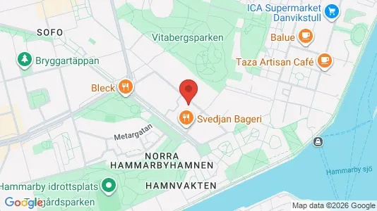 Apartments for rent i Södermalm - kort over placeringen