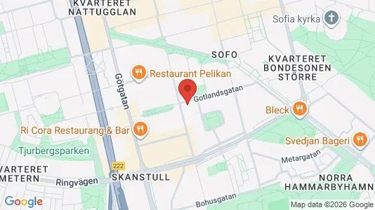 Apartments for rent i Södermalm - kort over placeringen