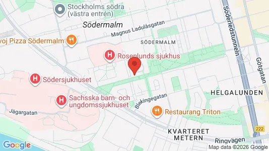 Apartments for rent i Södermalm - kort over placeringen