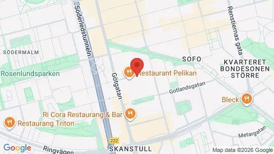 Apartments for rent i Södermalm - kort over placeringen