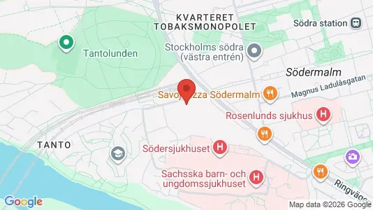 Apartments for rent i Södermalm - kort over placeringen