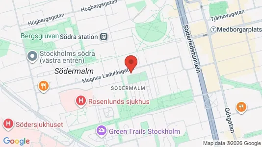 Apartments for rent i Södermalm - kort over placeringen