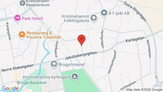 Apartments for rent i Kristinehamn - kort over placeringen