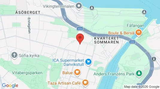 Apartments for rent i Södermalm - kort over placeringen