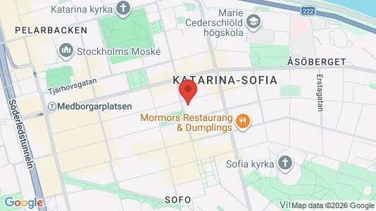 Apartments for rent i Södermalm - kort over placeringen
