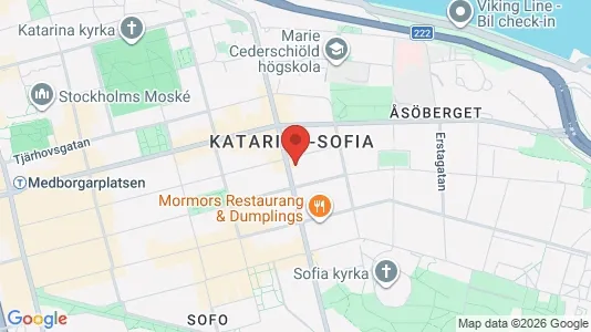 Apartments for rent i Södermalm - kort over placeringen