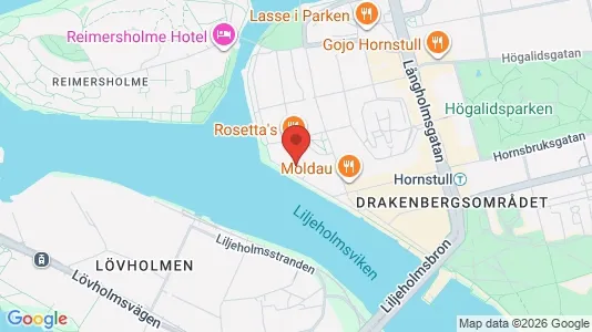 Apartments for rent i Södermalm - kort over placeringen