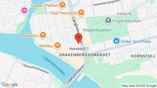 Apartments for rent i Södermalm - kort over placeringen