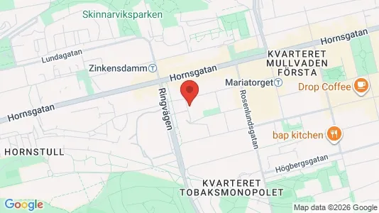 Apartments for rent i Södermalm - kort over placeringen