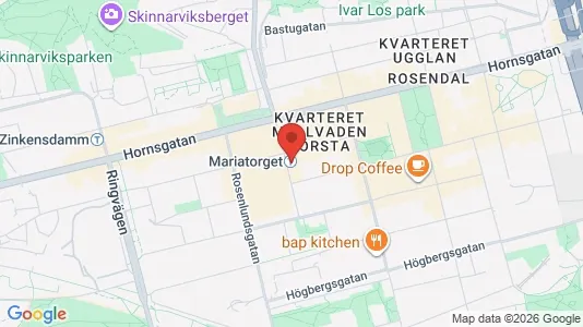 Apartments for rent i Södermalm - kort over placeringen