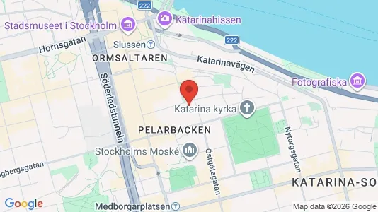 Apartments for rent i Södermalm - kort over placeringen