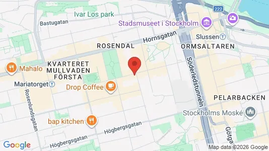 Apartments for rent i Södermalm - kort over placeringen