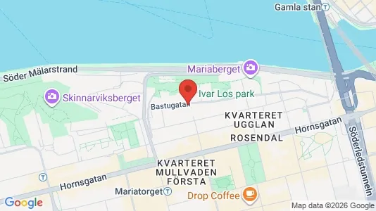 Apartments for rent i Södermalm - kort over placeringen