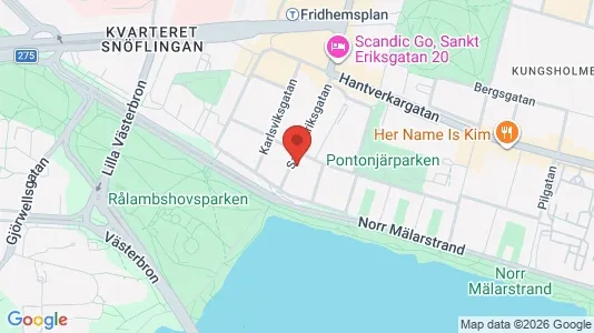 Apartments for rent i Kungsholmen - kort over placeringen