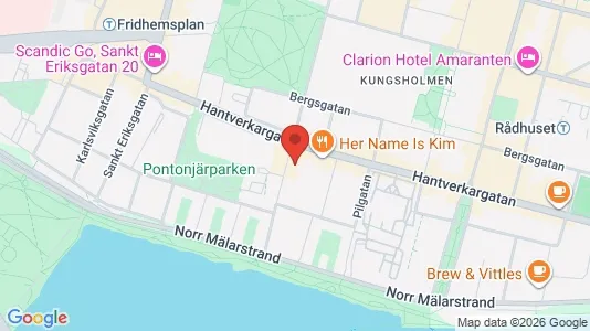 Apartments for rent i Kungsholmen - kort over placeringen