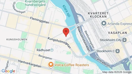 Apartments for rent i Kungsholmen - kort over placeringen