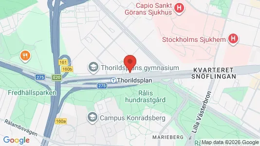 Apartments for rent i Stockholm City - kort over placeringen