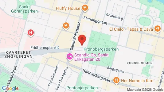 Apartments for rent i Kungsholmen - kort over placeringen