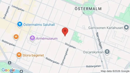 Apartments for rent i Östermalm - kort over placeringen