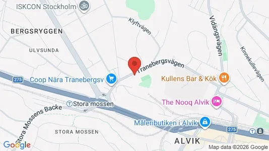 Apartments for rent i Stockholm West - kort over placeringen