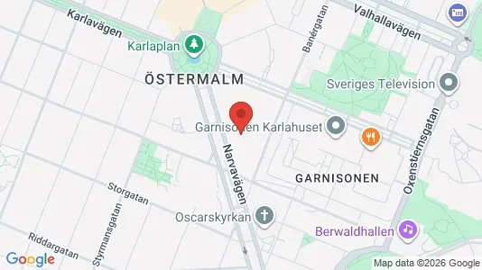 Apartments for rent i Östermalm - kort over placeringen