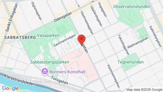 Apartments for rent i Vasastan - kort over placeringen