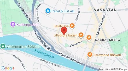 Apartments for rent i Vasastan - kort over placeringen