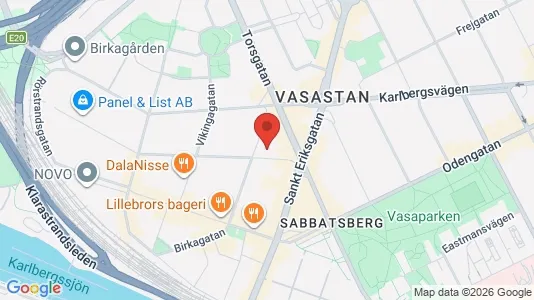 Apartments for rent i Vasastan - kort over placeringen