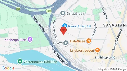 Apartments for rent i Vasastan - kort over placeringen