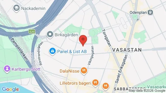 Apartments for rent i Vasastan - kort over placeringen