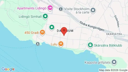 Apartments for rent i Lidingö - kort over placeringen