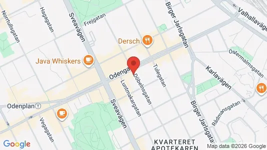 Apartments for rent i Danderyd - kort over placeringen