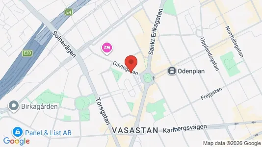 Apartments for rent i Vasastan - kort over placeringen