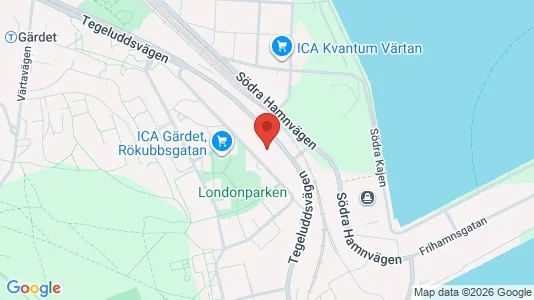 Apartments for rent i Gärdet/Djurgården - kort over placeringen